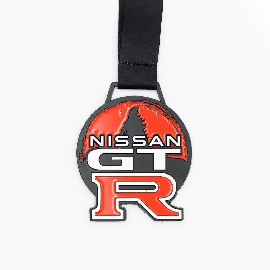 Nissan GTR Metal Medallion