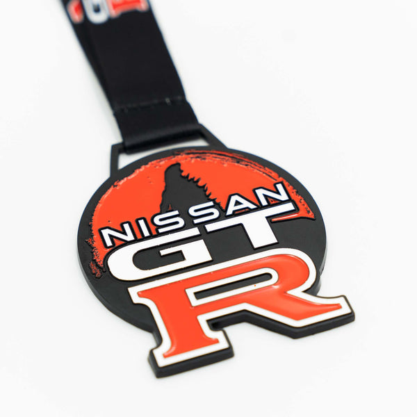 Nissan GTR Metal Medallion