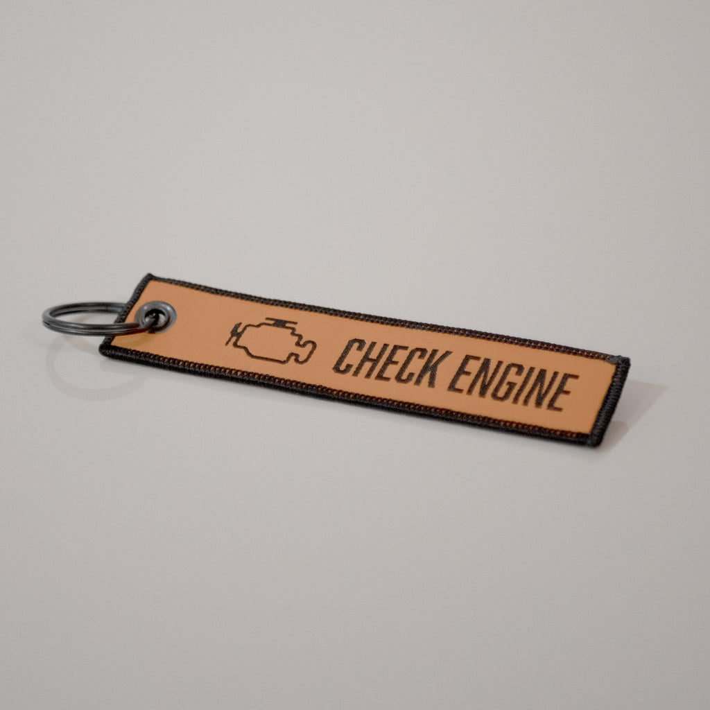 Check Engine Keychain