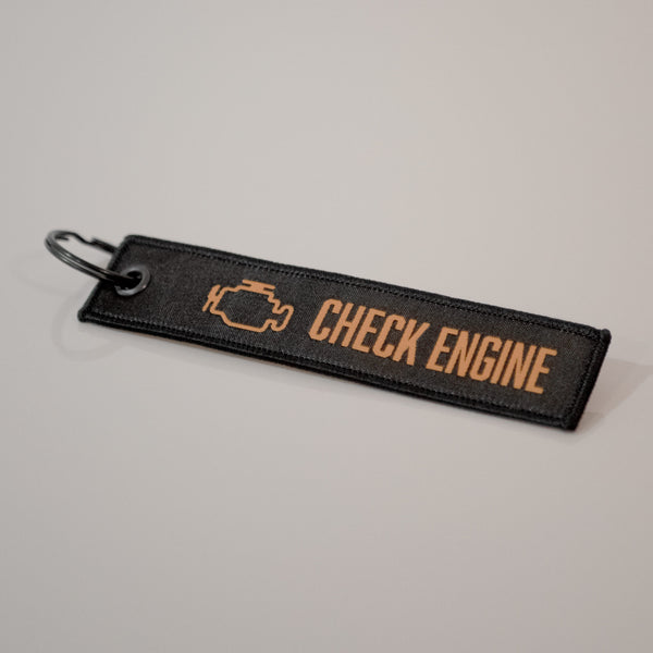 Check Engine Keychain
